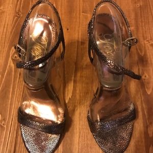 Fergie Copper Dress Sandles